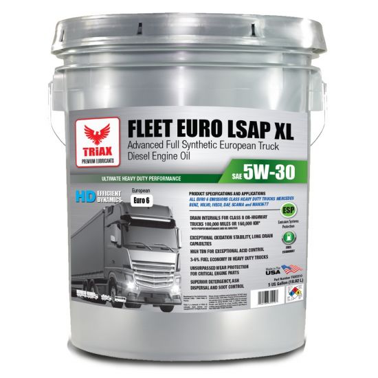 Ulei motor camioane TRIAX FLEET EURO LSAP 5W-30 - 5 US Gallon